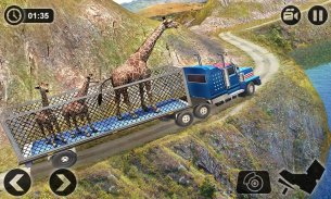 Offroad Wild Animal Truck Driv screenshot 7