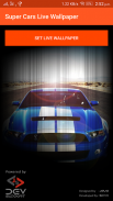 Live Wallpaper - Shelby Cars screenshot 2