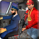 Passenger Airplane Games : Plane Hijack Icon