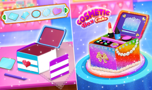 Makeup Kit Cakes - Cosmetic Box Cake Cooking screenshot 4