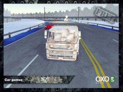 Crazy Truck - Fire Wheels on Highway screenshot 6