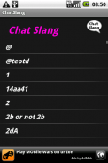 Chat Slang screenshot 0