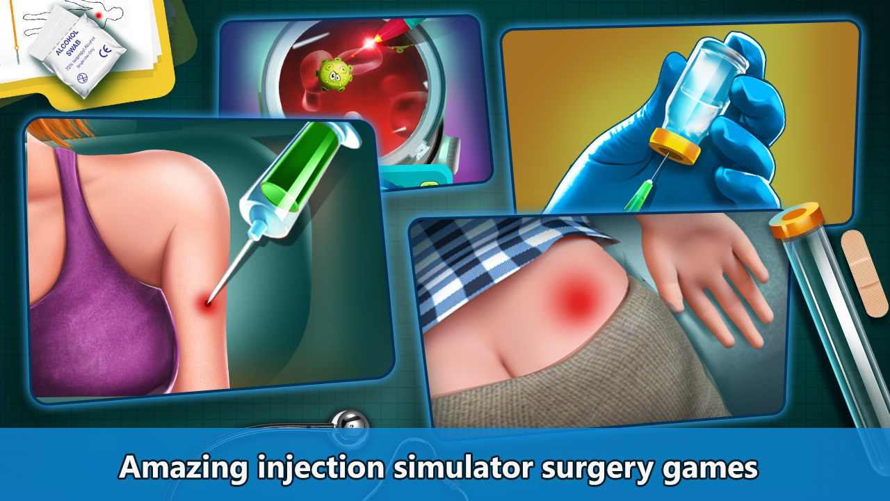 Injection Hospital Doctor Game - Загрузить APK для Android | Aptoide