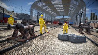 City Train Track Construction - Builder Games screenshot 0