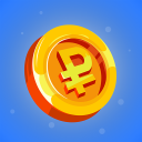 Rouble - idle money game business clicker Icon