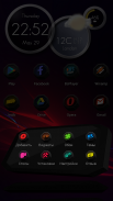 Next Launcher Theme Polygon 3D screenshot 1