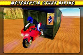 Bike Race Пляж Stunt Mania 3D screenshot 3