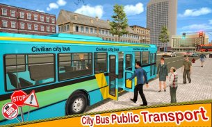 School Bus Driving Games : City Coach Bus Driver screenshot 5