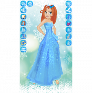 Ice Princess Snow Dress Up screenshot 2