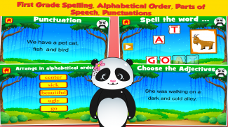 Panda Second Grade Games screenshot 3