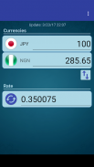 Japan Yen x Nigerian Naira screenshot 1