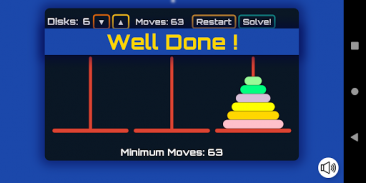 Tower of Hanoi Puzzle Game screenshot 0