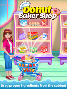Donut Maker Bake Cooking Games screenshot 5
