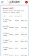 IdentiSafe - Identity Theft Protection screenshot 0
