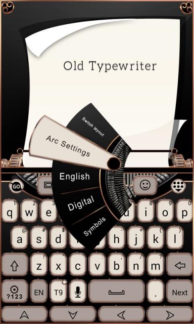 Old Typewriter Keyboard Theme | Download APK for Android ...