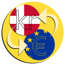 Dänische Krone Euro Konverter Icon