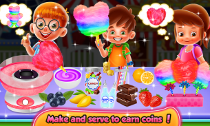 Glowing Cotton Candy Maker - Sweet Shop! screenshot 4