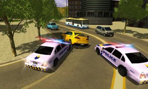 Robber’s monster police car chase: mad city battle screenshot 1