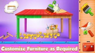 Build Furniture Wood Simulator screenshot 2