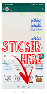 Stiker muslim islam untuk WhatsApp WAStickerApps screenshot 0