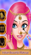 Indian Wedding Beauty Salon-Girls Game screenshot 1