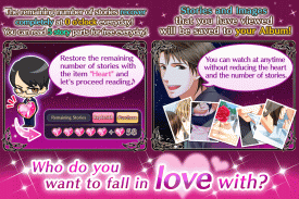 Otome games dating sim: Forbidden Love screenshot 7