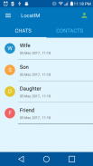 Location Messenger: GPS tracker for family screenshot 1