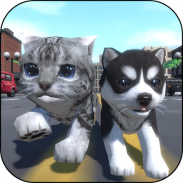 Cute Pocket Cat And Puppy 3D screenshot 6