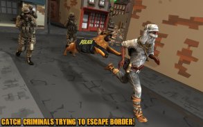 Border Police Dog Duty: Sniffer Dog Game screenshot 0