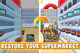 Idle Supermarket Empire Tycoon screenshot 0