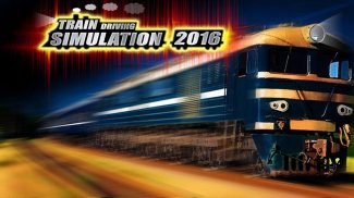 Train Driving Simulator 2016 screenshot 0