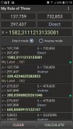 Rule of Three - Calculator screenshot 1