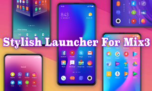 MIX Launcher: Melhor, Personalizado, Mi, 2019 screenshot 0
