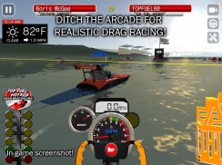 Top Fuel Hot Rod - Drag Boat Speed Racing Game screenshot 5