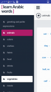 learn Arabic words screenshot 0