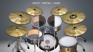 Simple Drums Basic - Rock, Metal & Jazz Drum Set screenshot 0