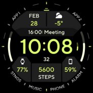 TACT TWO: Wear OS Watch face screenshot 9