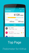 Pedometer for KitKat screenshot 0