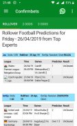 Soccer Predictions by Experts screenshot 2