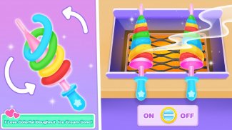 Unicorn Cone Dessert Maker – ASMR Eating Games screenshot 2