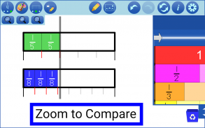 Fraction Strips by mathies screenshot 8