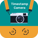 时间戳相机：日期，时间和位置 Icon