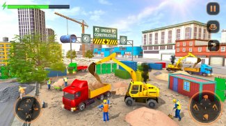 City Road Construction Games screenshot 0