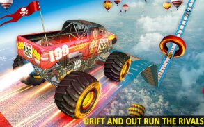 Ramp Monster Truck Stunts:New Racing Games screenshot 8
