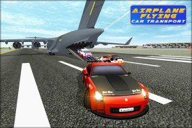 Avião, voando, car, transporte screenshot 3