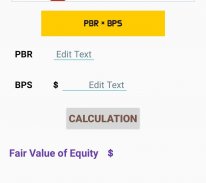 Stock Price Calculator-DCF of Warren Buffett, RIM screenshot 3