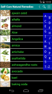 Self Cure home remedies for disease and illness screenshot 7
