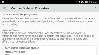 Material Properties screenshot 6