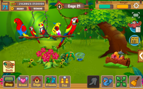 Bird Land: Zooladen Spiel, spiele mit einem Vogel screenshot 4