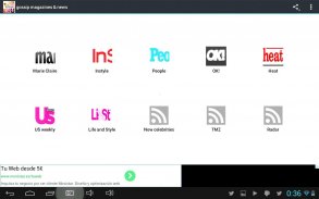 Gossip mags. & news RSS reader screenshot 0